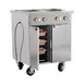 FWE HLC-2W6-7H-14-DRN 35" Handy Line Serving Cabinet, (2) Wells 1 image