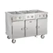 FWE HLC-3W6-7H-21-DRN 51" Handy Line Serving Cabinet, (3) Wells 1 image