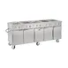FWE HLC-5W6-7H-35-DRN 86" Handy Line Serving Cabinet, (5) Wells 1 image