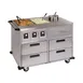 Lakeside 6745 51" Serve All™ Mobile Food Station, (2) Dry Heat Wells 1 image