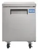 Hubert 172607 27" 1-Door Undercounter Refrigerator, Stainless Steel, 5.5 cu. ft., Auto Defrost 1 image