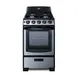 Summit PRO201SS Gas Range, 20"W, 2.3 Cu. Ft. Oven Capacity, Backguard 1 image