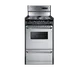 Summit TEM130BKWY Electric Range, 20"W, Digital Clock, Black Exterior Finish 1 image