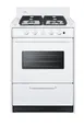 Summit WTM6107ISW Gas Range, 20" W X 24"D, 2.92 Cu.Ft. Oven Capacity, Backguard 1 image