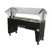 Advance Tabco B4-240-B-S 62" Portable Hot Food Buffet Table, (4) Open Wells 1 image
