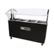 Advance Tabco BSW4-120-B-SB 62" Portable Hot Food Buffet Table, (4) Sealed Wells  1 image
