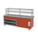 Piper Products R6-HT 96" Reflections Serving Counter, Hot Top 1 image