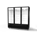 Omcan USA 50125 - 78" Three-Section Merchandiser Refrigerator, 59.5 cu.ft, Steel, 115V, 6.9A 1 image