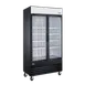 Omcan USA 50128 - 40" Merchandiser Refrigerator, 31.5 cu.ft, Black, R290, LED 1 image