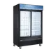 Omcan USA 59132 - 53" Merchandiser Refrigerator, 45 cu.ft, Sliding Glass Doors, 120V/60Hz 1 image