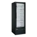 Omcan USA 59133 - 21" One-Section Glass Door Merchandiser Refrigerator, 9 cu.ft., Black, 120V/60Hz 1 image