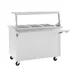 Delfield SH-5 74" Electric Hot Food Serving Counter, (5) Wells with Understorage 1 image