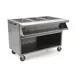 Eagle Group SPHT4CB-240-3 63" Spec-Master® Sealed Well Hot Food Table, (4) Pan Capacity 1 image