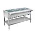 Klinger's Trading HF5H 78" Gas Hot Food Serving Counter, (5) Open Wells 1 image