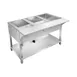 Klinger's Trading WB2H 31" Gas Hot Food Serving Counter, (2) Open Wells 1 image