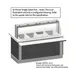 Multiteria MPHC-4-G 66" M-Power Hot Food Serving­ Counter, (4) Wells 1 image