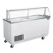 Omcan USA 50122 (FR-CN-0089) 88" Ice Cream Dipping Cabinet w/ Curved Sneeze Guard 1 image