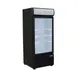 Ojeda USA FMH-12 24" 1 Glass Door Freezer Merchandiser in Black, 7.8 cu. ft. 1 image