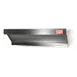 Omcan USA 41603 Stainless Steel Exhaust Hood for Single (40637) & Double (40638) Fuoco Series, 48 in Wide 1 image