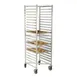 Omcan USA 43474 Aluminum Mobile Full Size Nesting Sheet Pan Rack w/ 20 Slides and 3″ Spacing 1 image