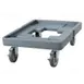 Omcan USA 80189 Gray Food Carrier Dolly with Cargo Strap Platform Design 1 image