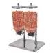 Omcan USA 80531 Stainless Steel Cereal Double Dispenser – Two 7.5 L Containers, Durable 1 image