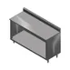 John Boos 4CO4R5-3048 Open Front Work Table with Optional Mid-Shelf, Backsplash / 48"W X 30"D 1 image