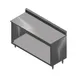 John Boos 4CO6R5-2436 Open Front Work Table with Optional Mid-Shelf, Backsplash / 36"W X 24"D 1 image