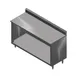 John Boos 4CO6R5-3060 Open Front Work Table with Optional Mid-Shelf, Backsplash / 60"W X 30"D 2 image
