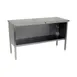 John Boos EBOS4-3036 Open Front Work Table with Mid-Shelf, Flat Top / 36"W X 30"D 1 image
