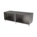BK Resources CST-3684 Cabinet Base Open Front Work Table, 84"W x 36"D - Square / Flat Edge 1 image