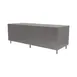 BK Resources CST-3684 Cabinet Base Open Front Work Table, 84"W x 36"D - Square / Flat Edge 3 image