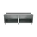 BK Resources CSTR5-3684 Cabinet Base Open Front Work Table, 84"W x 36"D - Square / Flat Edge 2 image