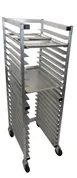Channel 401AN-U End Load Bun Pan Rack, Nesting, Aluminum, (20) 18" x 26" Pans 1 image