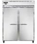 Continental Refrigerator 2RENPT-SD-GD 57" 2-Section Pass-Thru Refrigerator, 52 cu. ft., Solid & Glass Doors 1 image