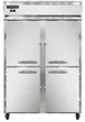 Continental Refrigerator 2RNSSPTHD-SD-GD 77" 2-Section Pass-Thru Refrigerator, 50 cu. ft., Top Mounted 1 image