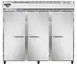 Continental Refrigerator 3RENSAPT-SD-GD 85.5" 3-Section Pass-Thru Refrigerator, 75 cu. ft., Top Mounted 1 image