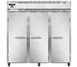 Continental Refrigerator 3RNSSPT-SD-GD 72" 3-Section Pass-Thru Refrigerator, 72 cu. ft., Top Mounted 1 image