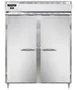 Continental Refrigerator D2RENPT-SD-GD 57" 2-Section Pass-Thru Refrigerator, 52 cu. ft., Solid & Glass Door 1 image