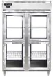 Continental Refrigerator D2RNSSPTHD-GD-GD 38" 2-Glass Door Pass Thru Refrigerator, 50 cu. ft., Top Mounted 1 image