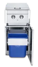 Crown Verity ICM-SBNG-GH Infinite Series Cabinet Module with Dual Side Burner & Garbage Holder with Bins 1 image