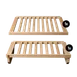 Dry Ager DU0029 Wooden Shelf Package – Beech UX 750 PRO, Full Shelf + Bottom Shelf, Meat Aging Chamber Part 1 image