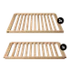 Dry Ager DU0129 - 3 Full Beech Wood Shelves for Meat Aging Chamber, 1500/1550 PRO Series, Wine & Food Display 1 image