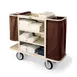 Forbes Industries 2104 Steel Housekeeping Cart w/ (3) Shelves - 30"W x 19"D x 36"H  1 image