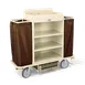 Forbes Industries 2148 Guest Room Attendant / Housekeeping Cart w/ (3) Shelves - 30"W X 19"D X 36"H  1 image