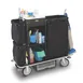 Forbes Industries 2155A Steel Regen Housekeeping Cart w/ (3) Shelves 1 image