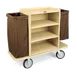 Forbes Industries 2193-36 Plastic Housekeeping Cart w/ (3) Shelves - 30" W x 19" D x 36" H 1 image