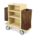 Forbes Industries 2193-42 Plastic Housekeeping Cart w/ (3) Shelves - 30" W x 19" D x 42" H 1 image