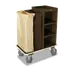 Forbes Industries 2261 InRoom Attendant / Housekeeping Cart w/ (3) Shelves - 18" W X 18" D X 36" H  1 image