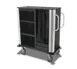 Forbes Industries 2277 Plastic Inroom Housekeeping Suite Cart w/ (3) Shelves - 24" W x 19" D x 40" H 1 image